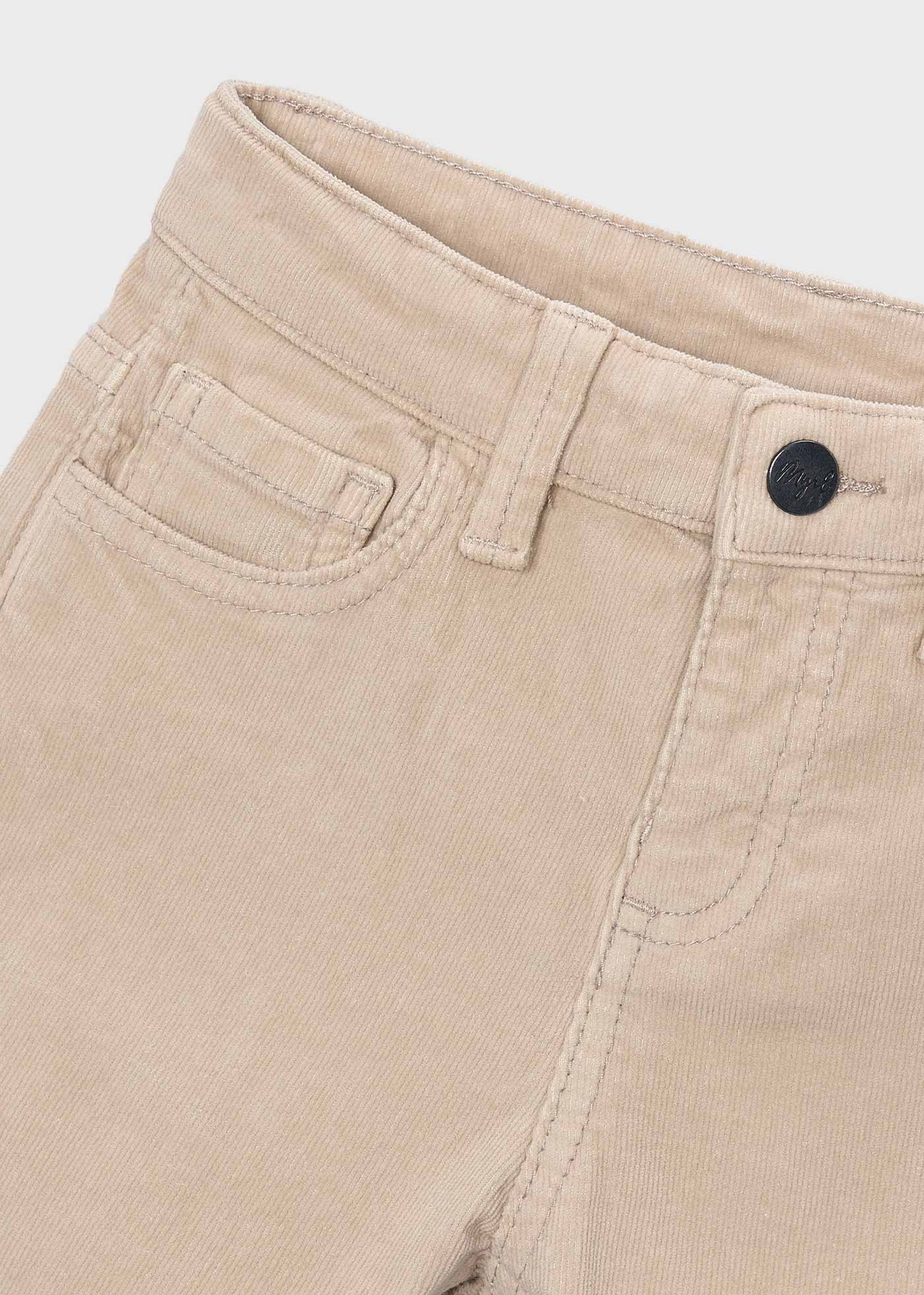 🤎 Mayoral beige ribfluwelen broek – Tijdloze klasse met heerlijk comfort
