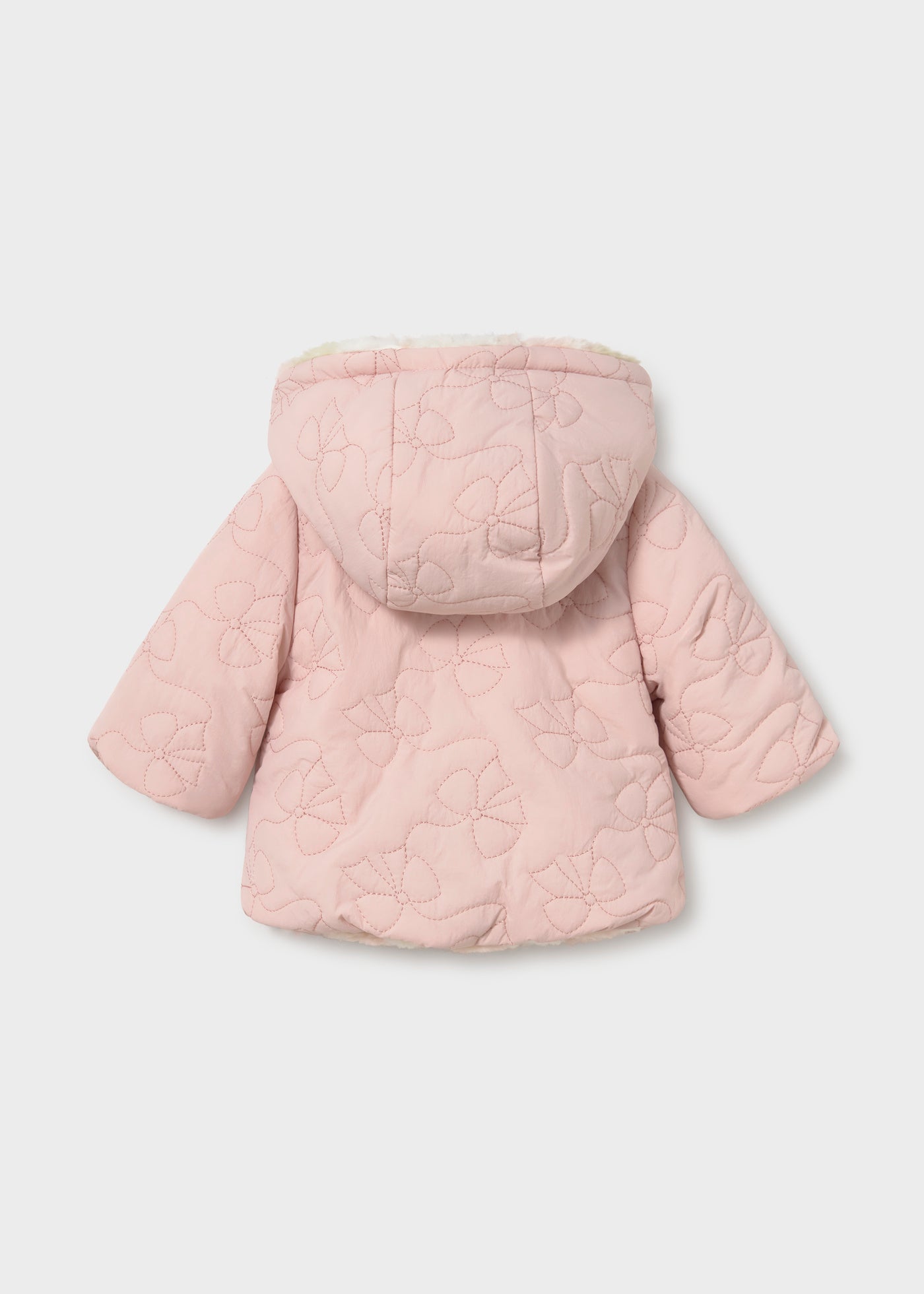 Mayoral omkeerbare winterjas met teddy – Twee schattige looks in één