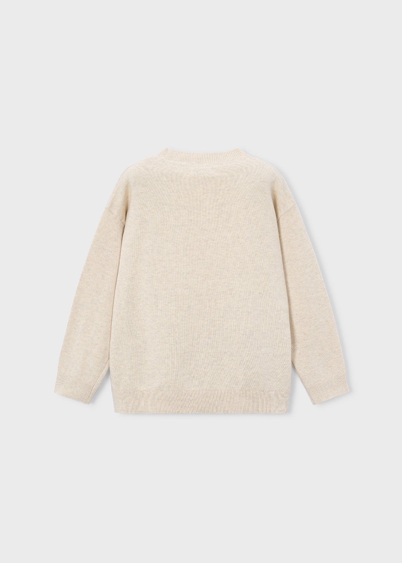 🛹 Mayoral gebreide trui "Skaters Lifestyle" – Zandbeige