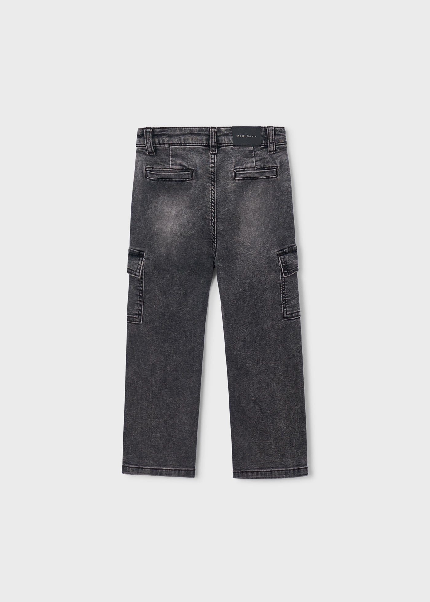 🖤 Mayoral zwarte cargojeans – Stoer & Tijdloos