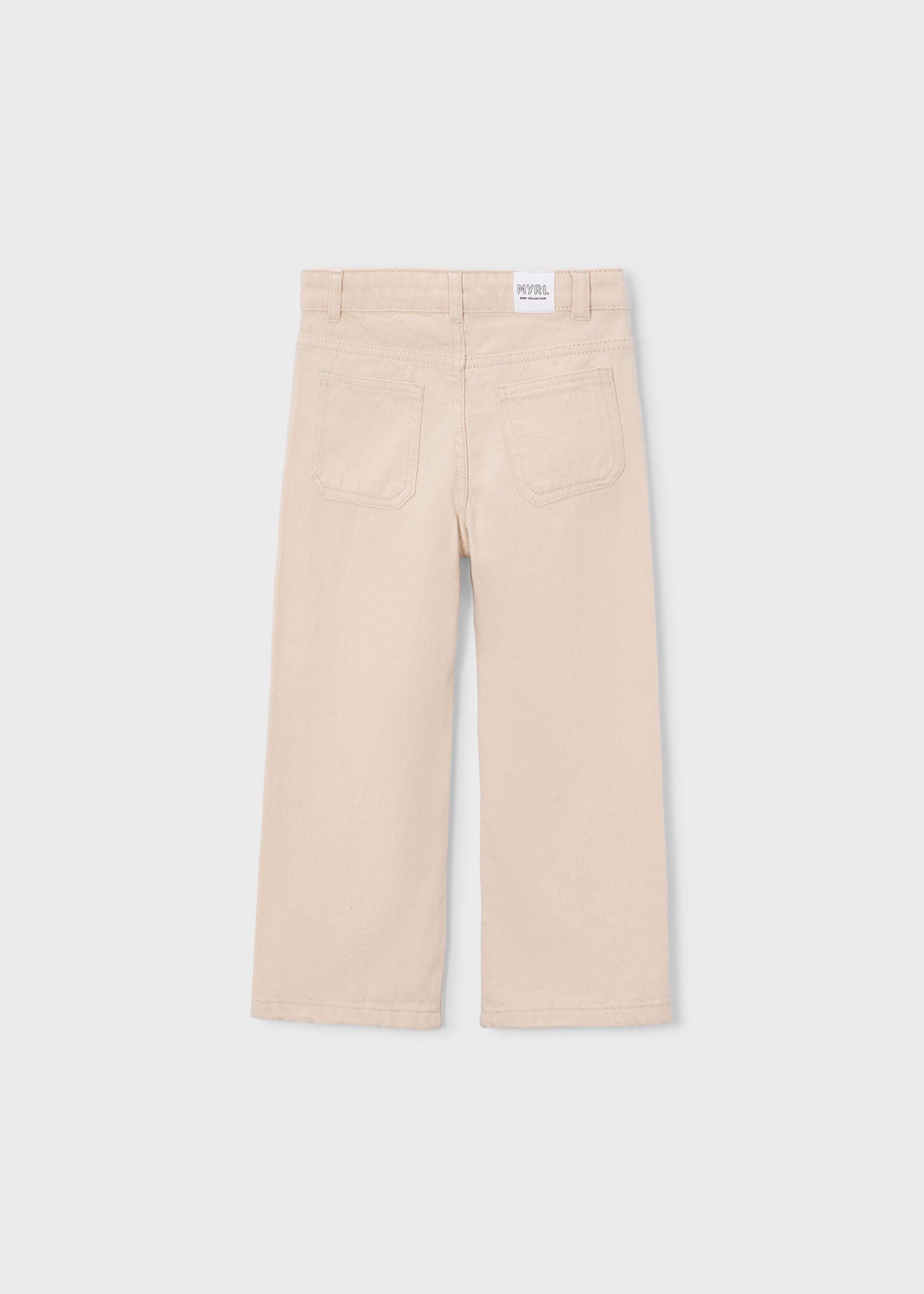 ✨ Mayoral sterrenjeans – Zachte beige denim met sprankelende sterretjes