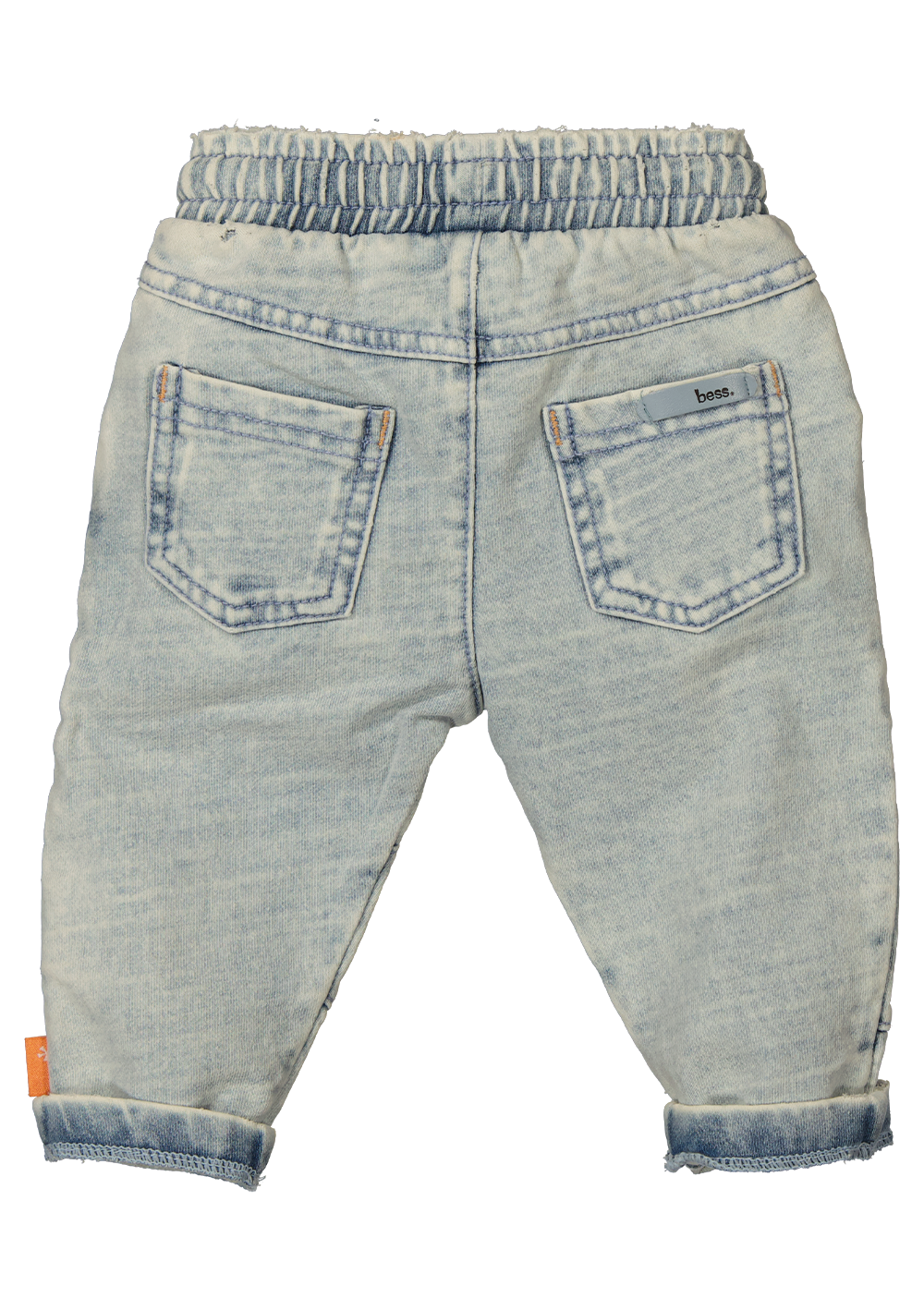 Jeanskleurig broekje