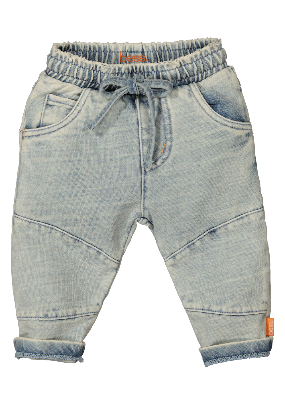 Jeanskleurig broekje