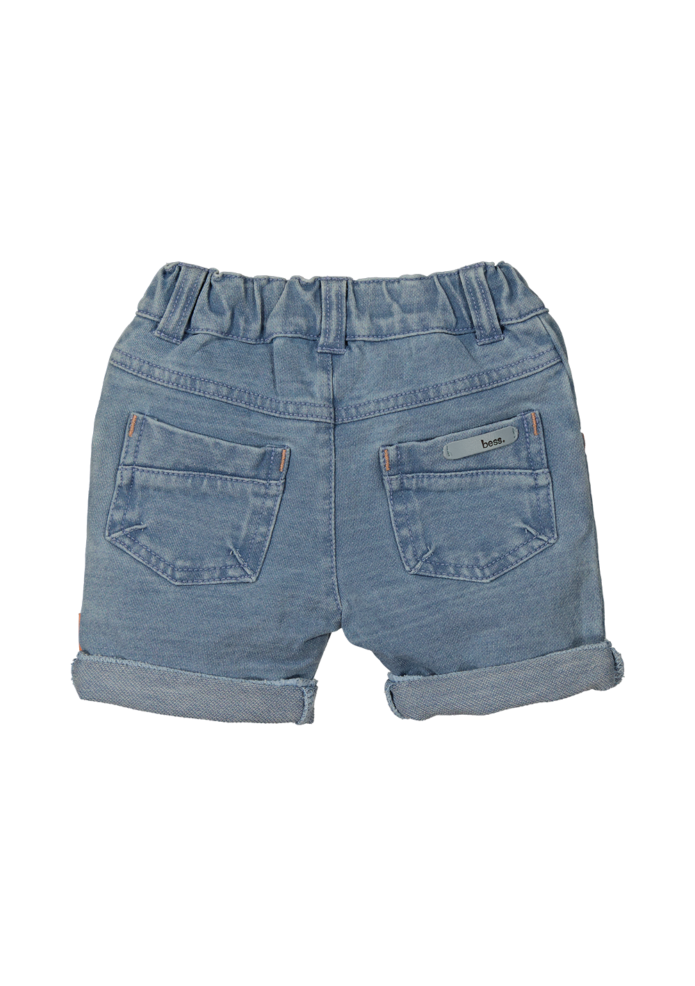 Jeanskleurige short