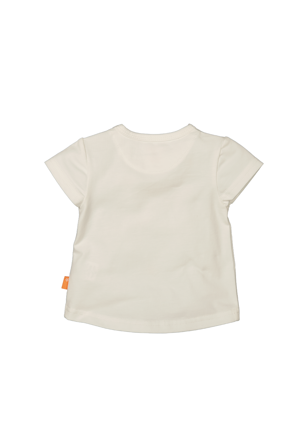 ☀️ BESS T-shirt Sunshine & Flowers – Off White