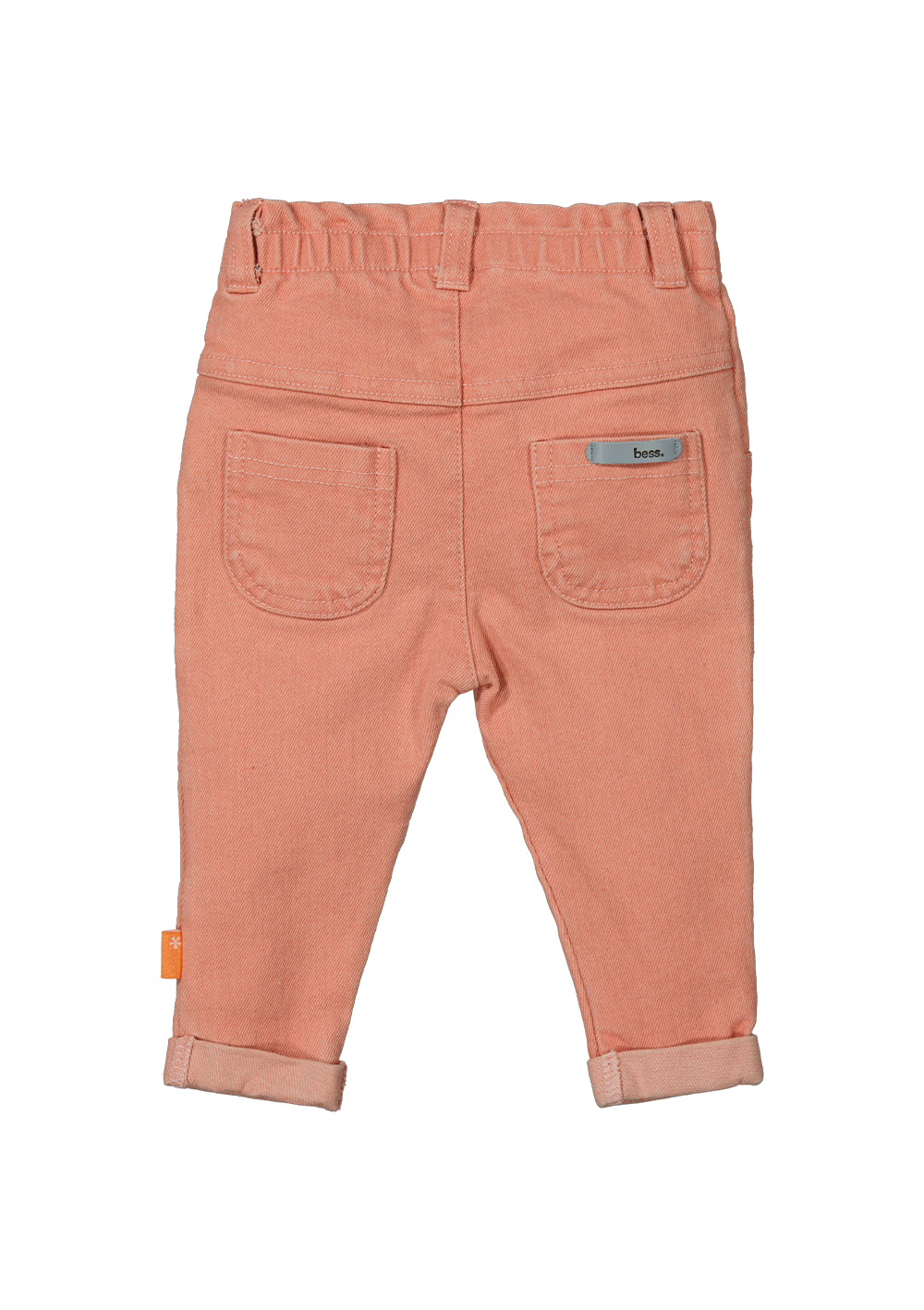 Roze jeansbroek