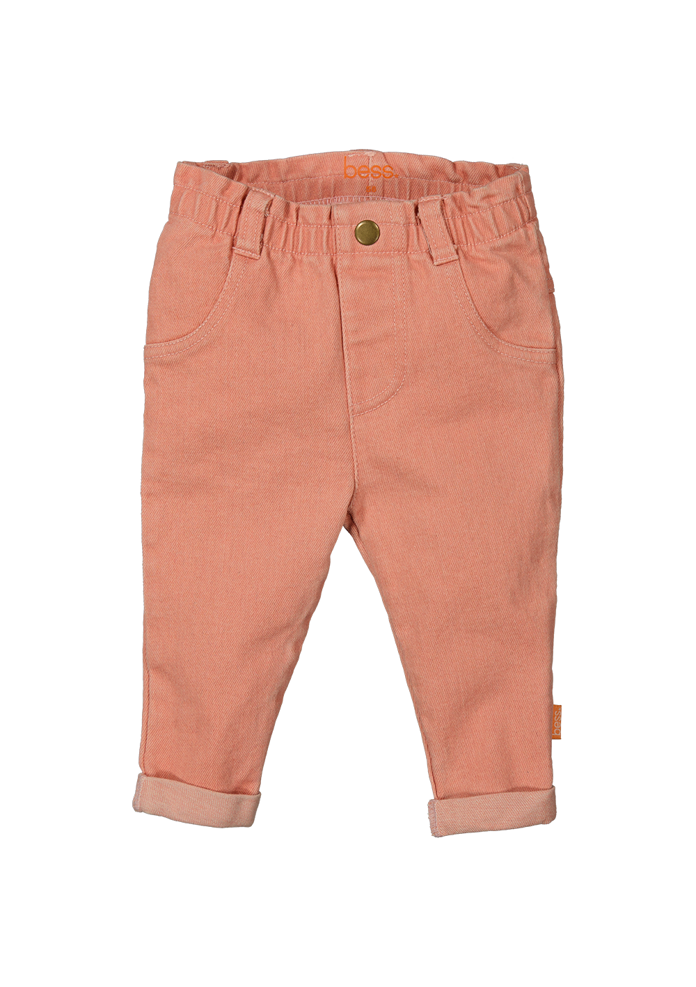 Roze jeansbroek