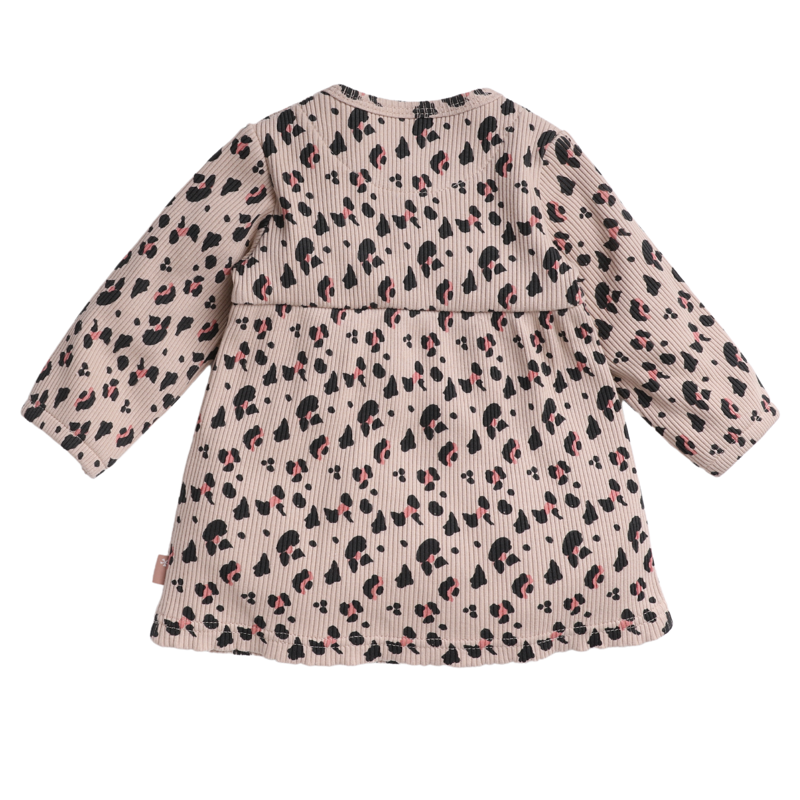 Prachtig jurkje met all over luipaardprintje.