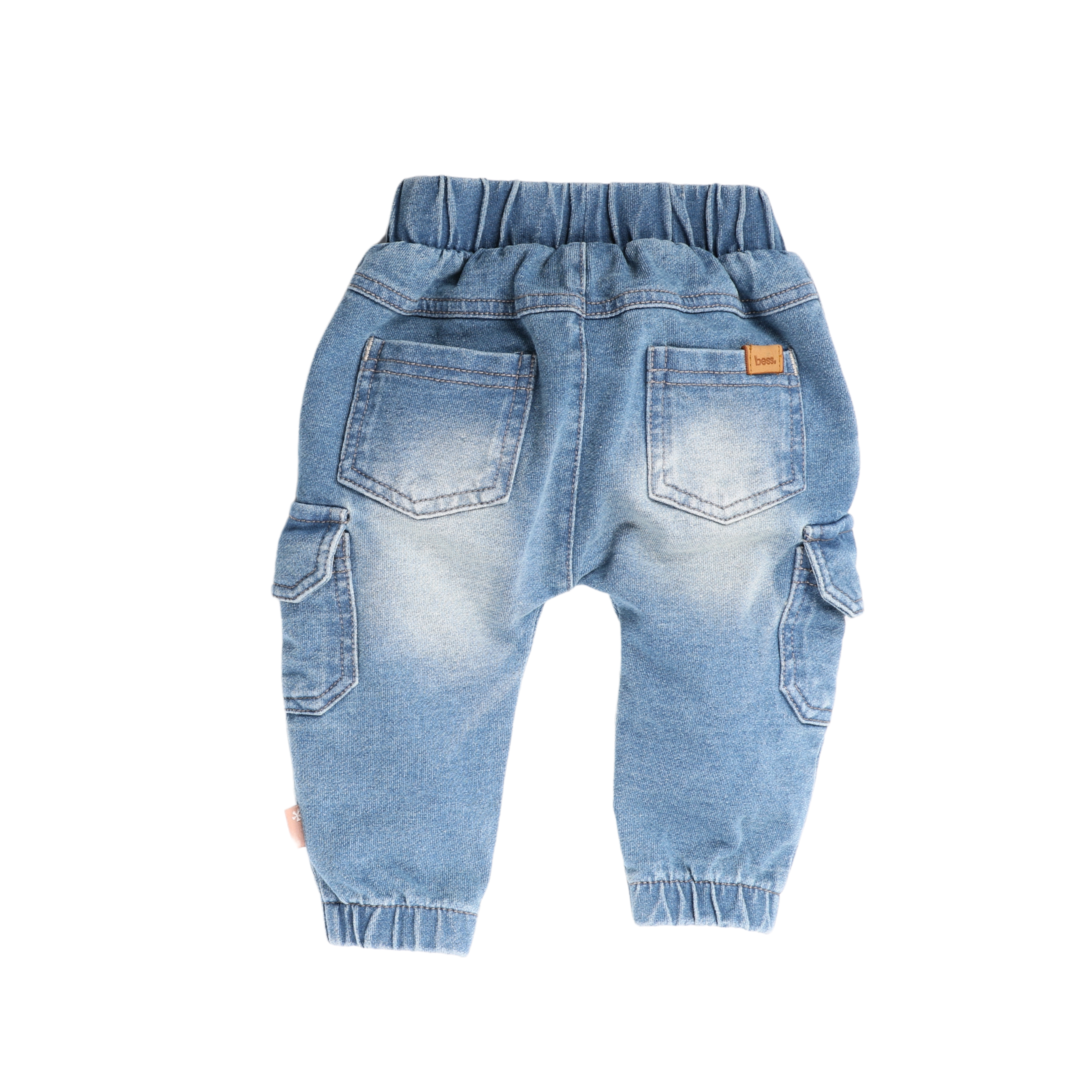 Stoere jeans snow wash van BESS