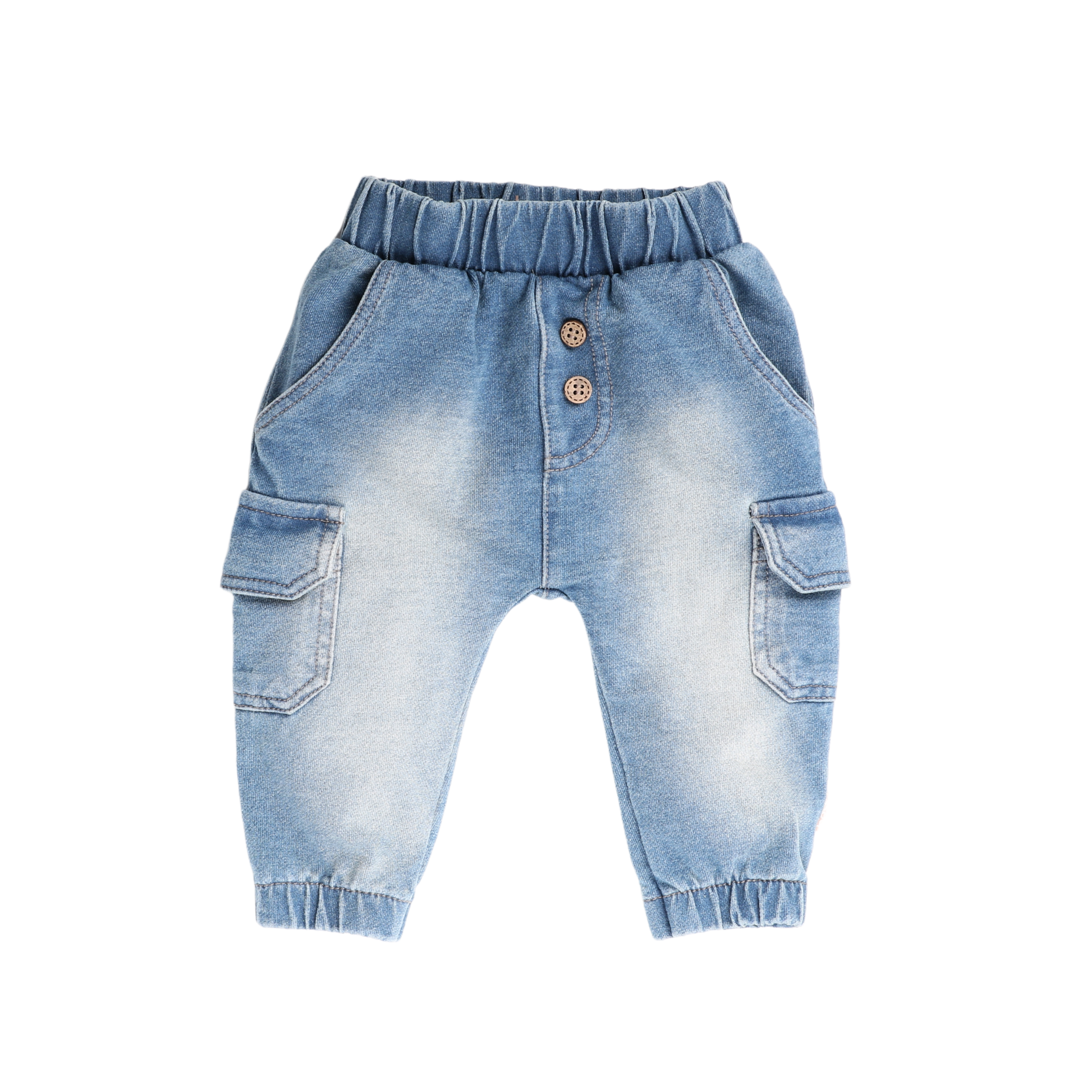 Stoere jeans snow wash van BESS