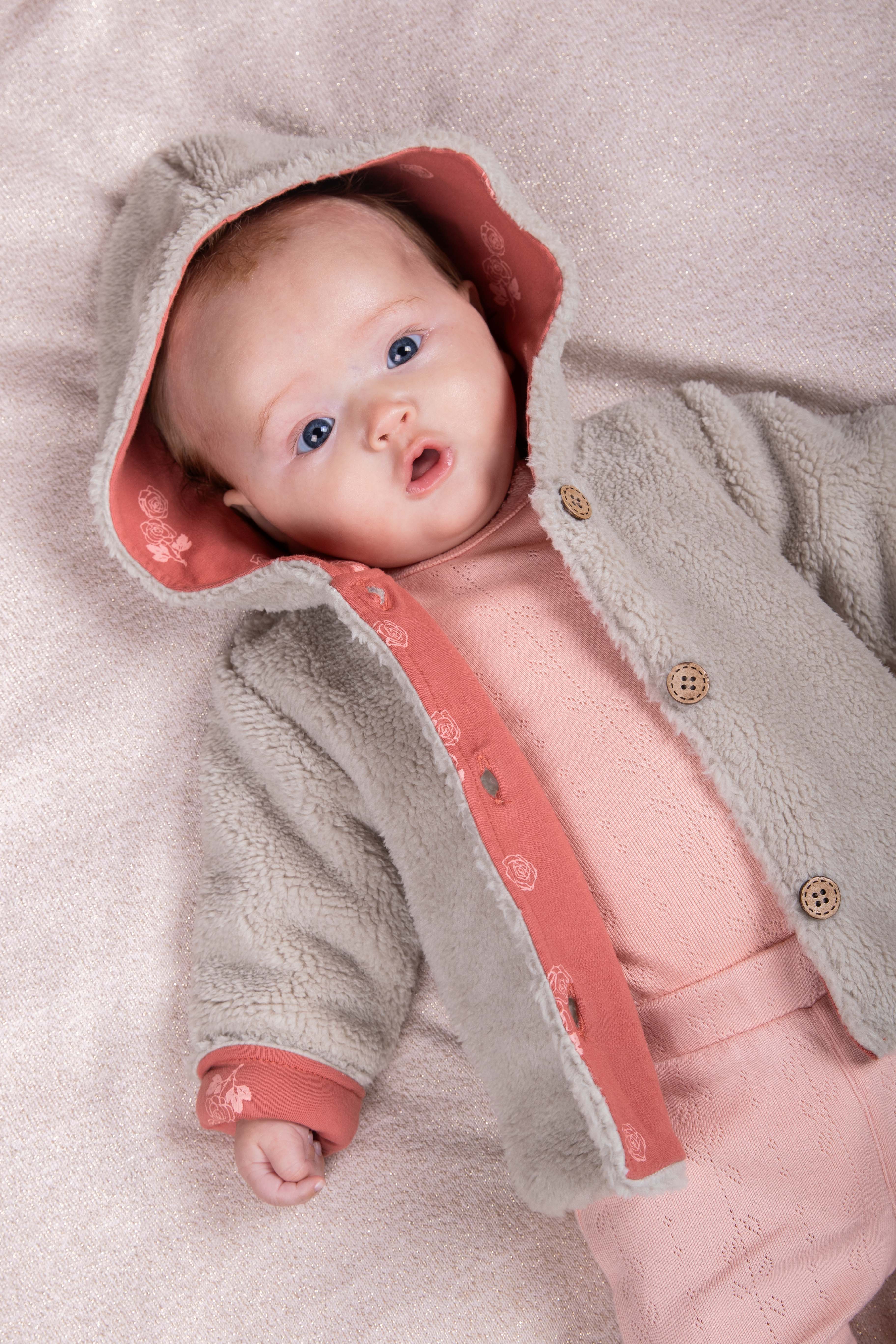 Warm teddy-jasje van BESS