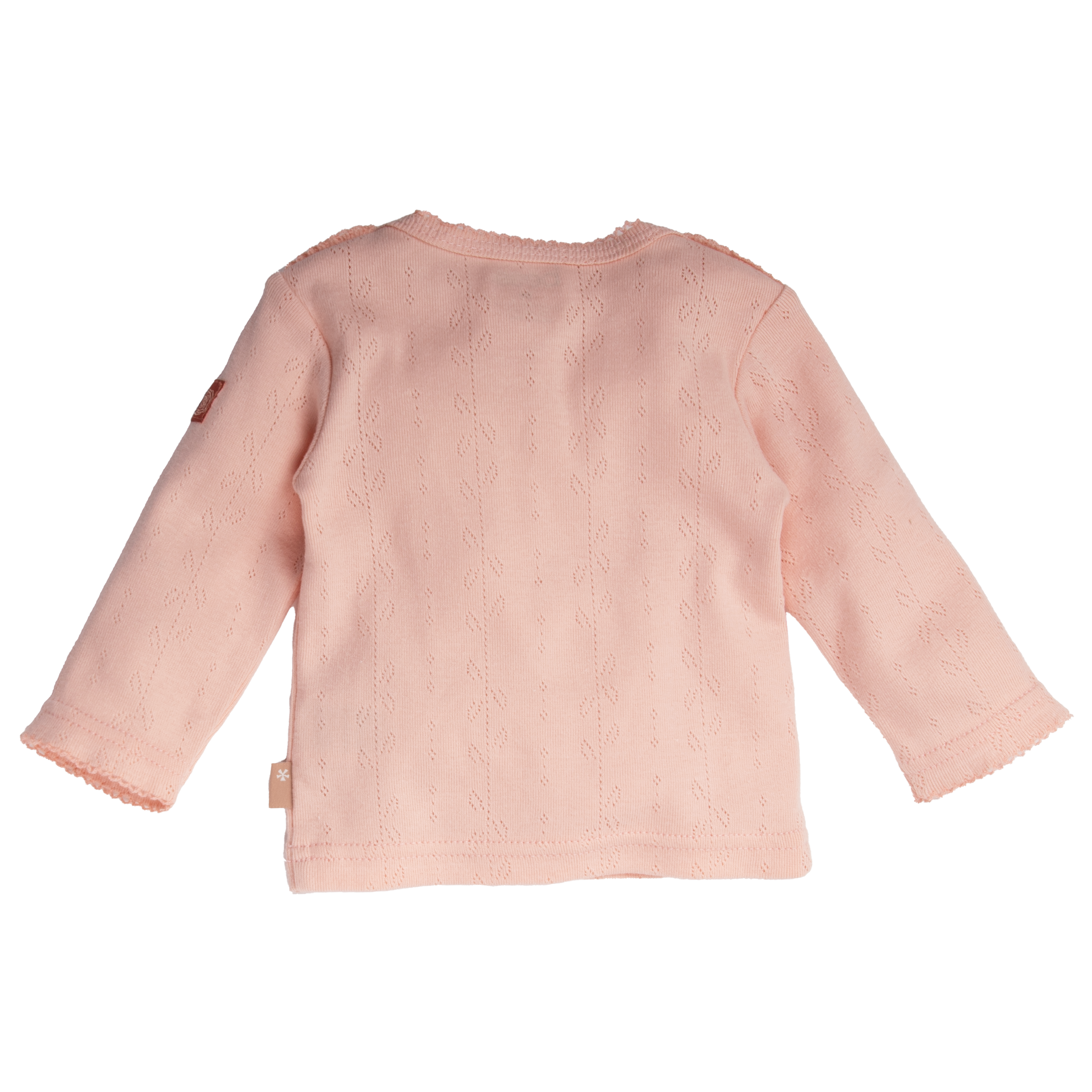 Mooi roze T-shirt met lange mouwen