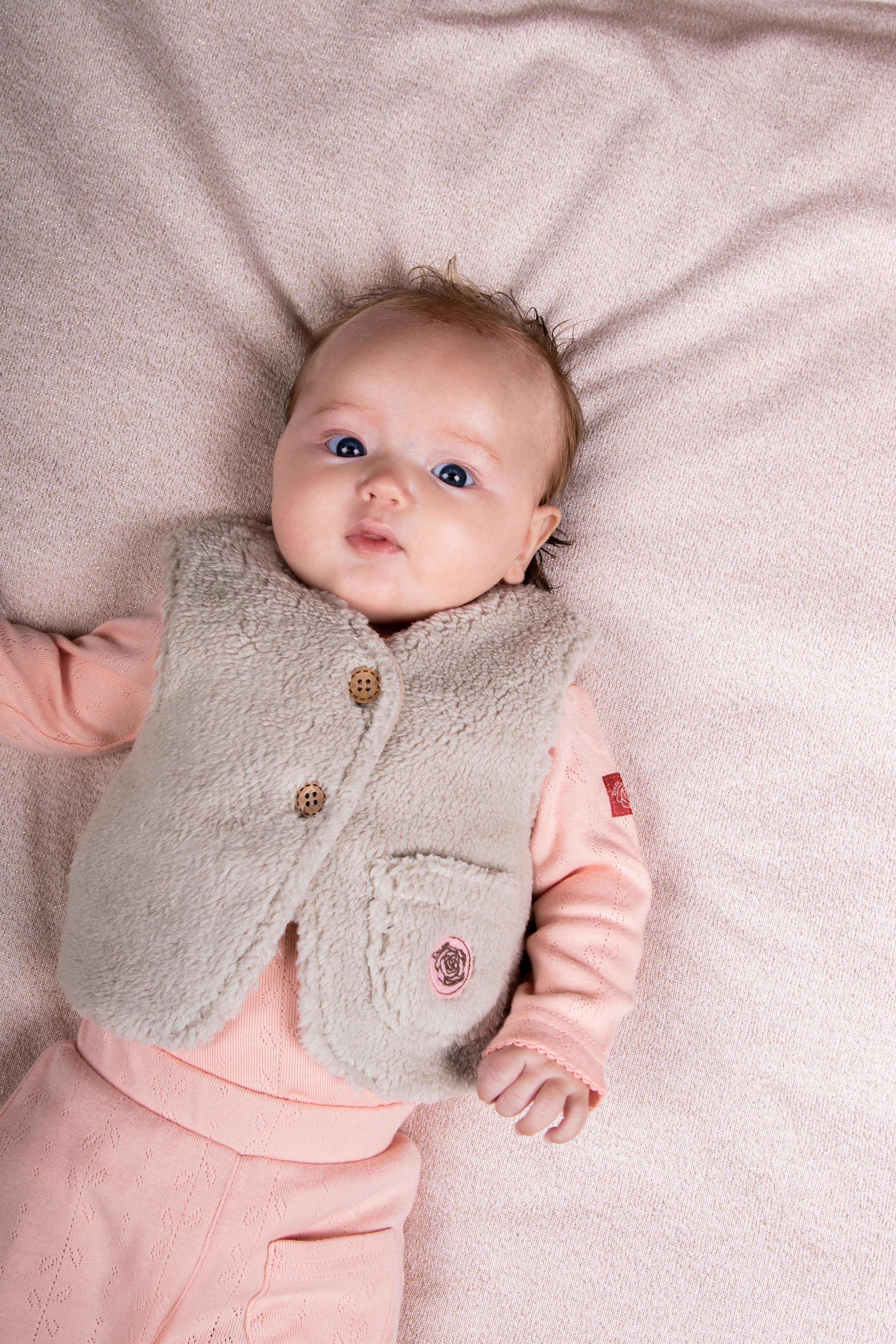 Mooi roze T-shirt met lange mouwen