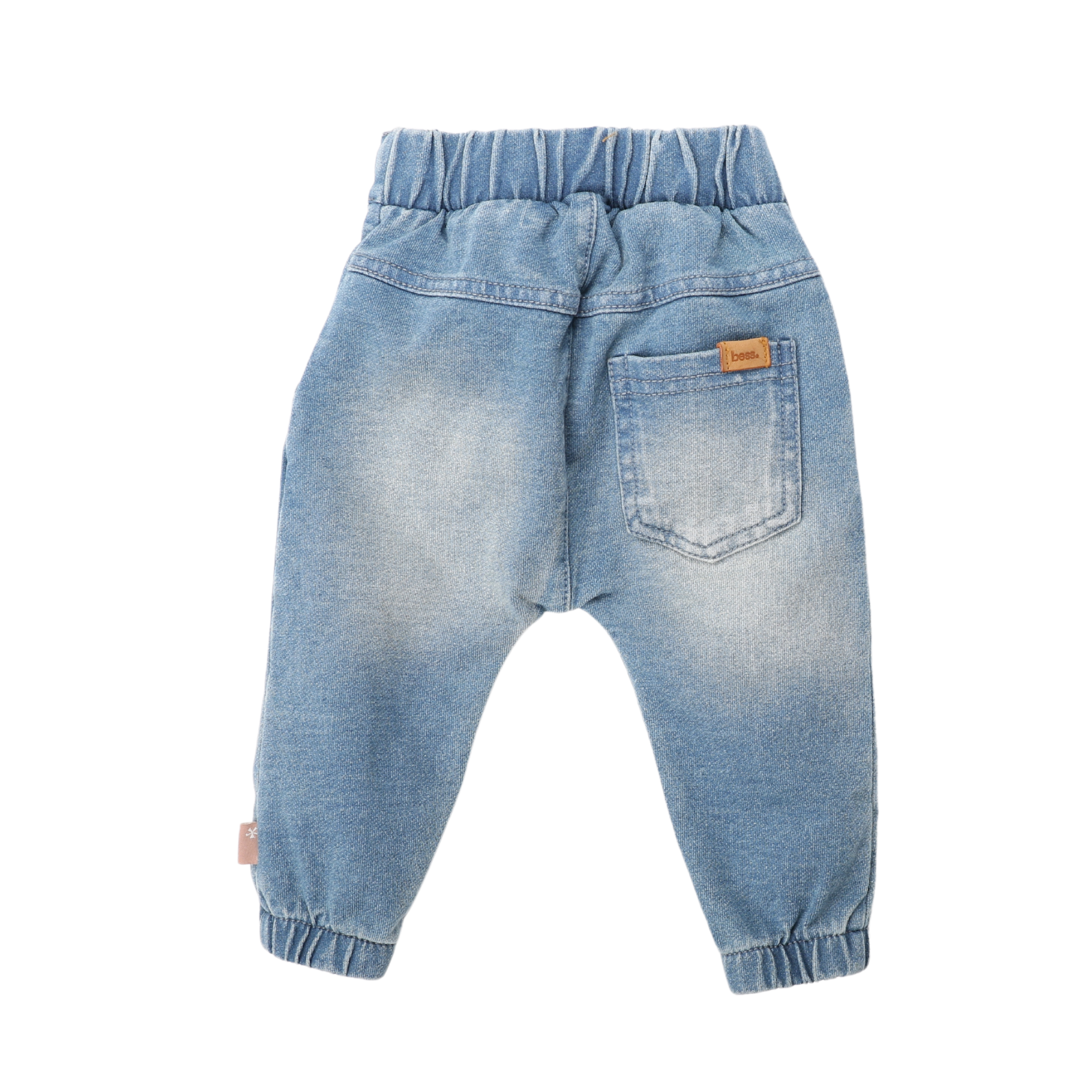 Fancy high-waist jeansbroekje voor de stoere meisjes