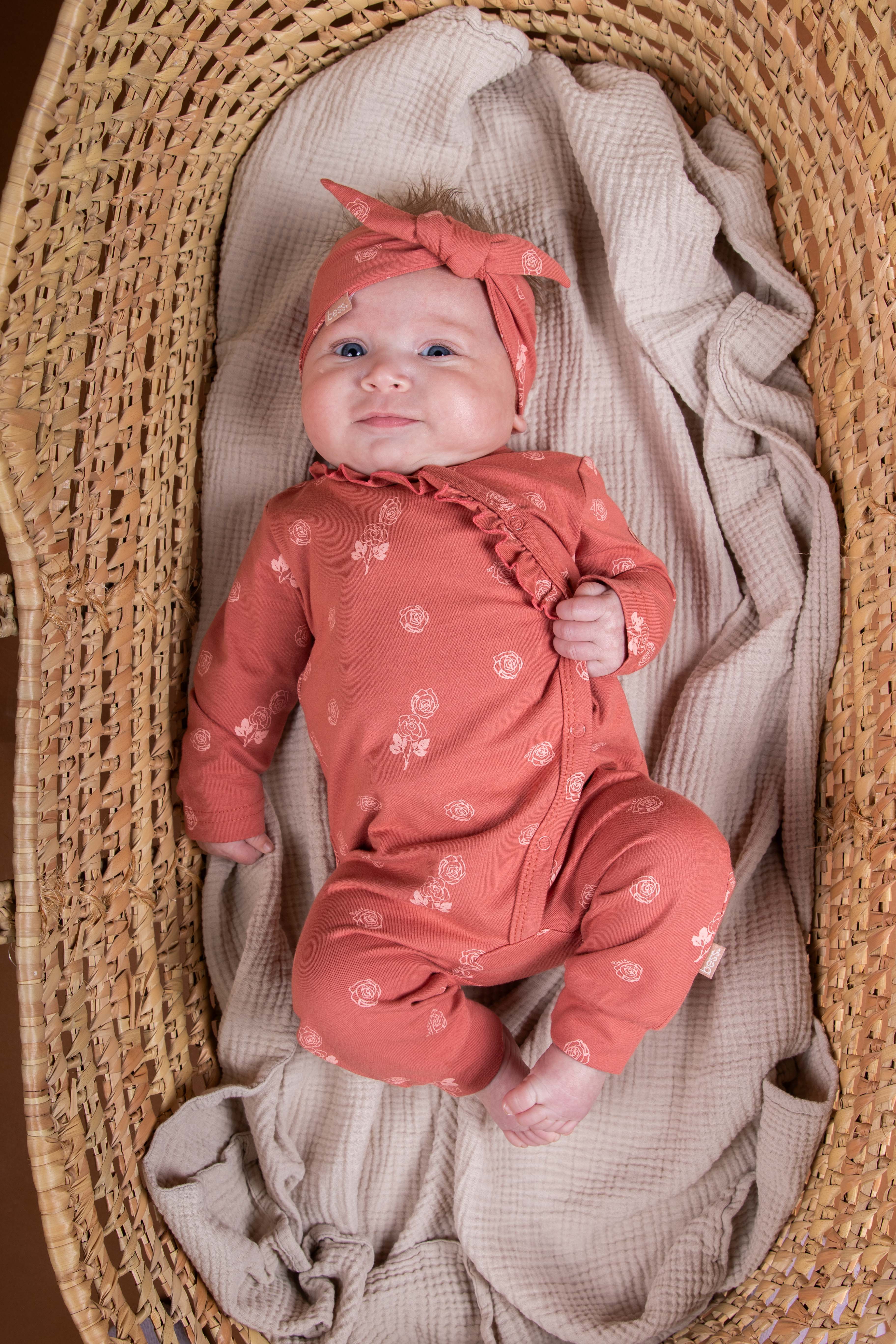 haarband met roosjes