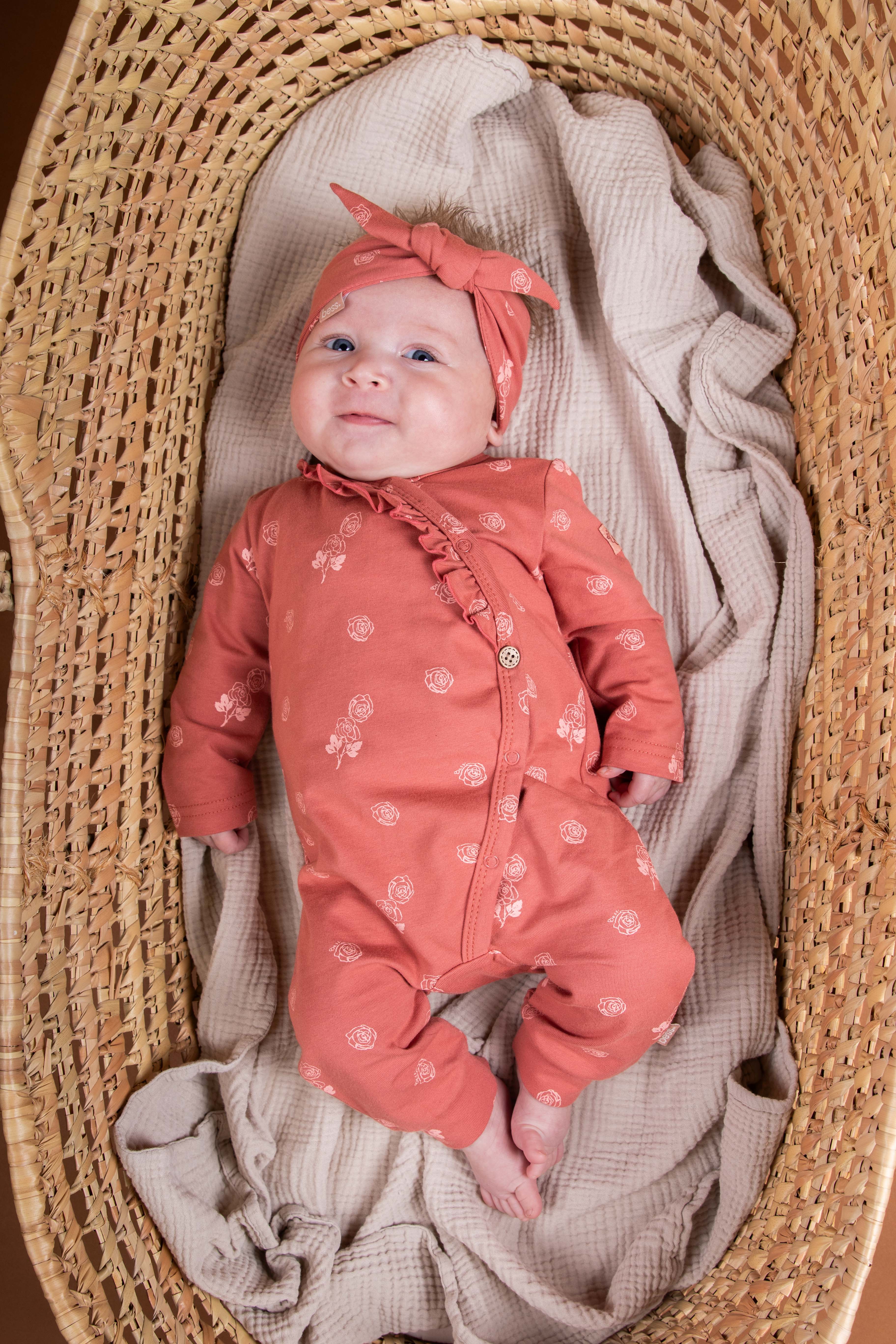 haarband met roosjes