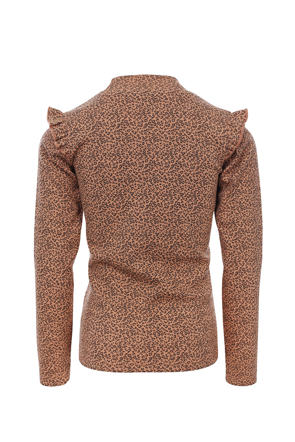 LOOXS Little Longsleeve rib jersey Mini Leopard