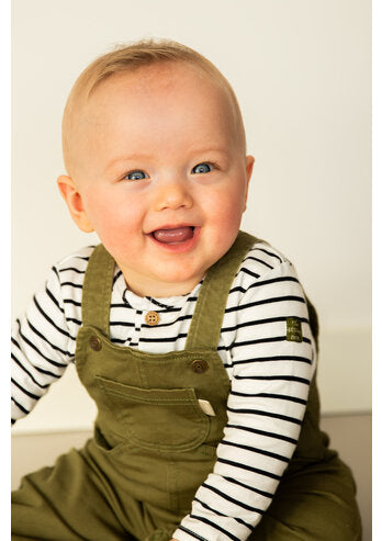 Tijdloos Streepjes T-shirt – BESS Henley Longsleeve