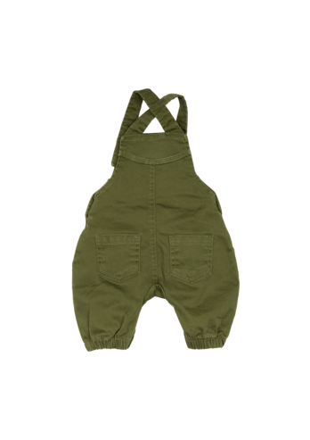 Stoere BESS salopette – Olijfgroen Must-Have!