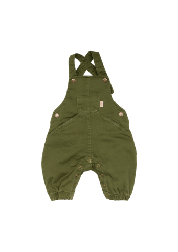 Stoere BESS salopette – Olijfgroen Must-Have!