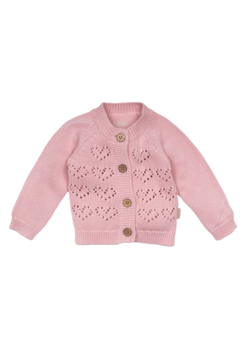 BESS Gebreid Vestje – Zacht & Lief in Roze