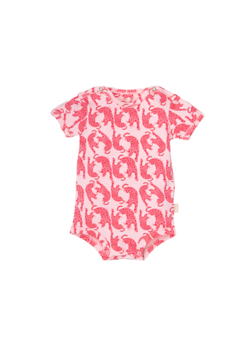 Speelse BESS Romper – Pink Panther Print