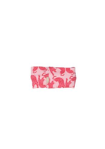 🐆 BESS Haarband – Wild & Stylish in Pink Panther Print 🐆