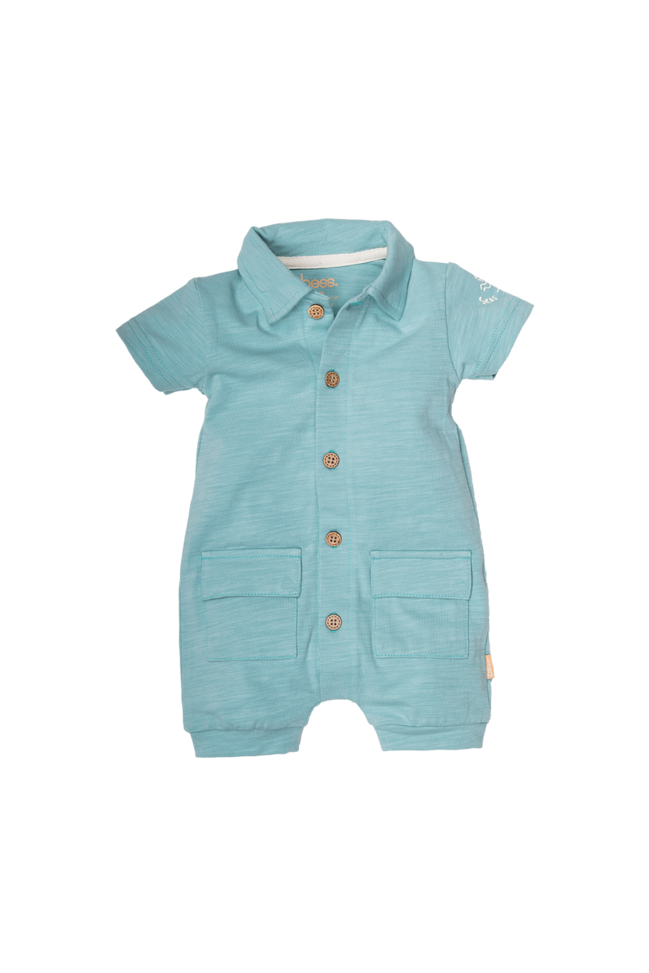 Playsuit Seas The Day – Zachtblauw met zakjes & stijl! ☀️