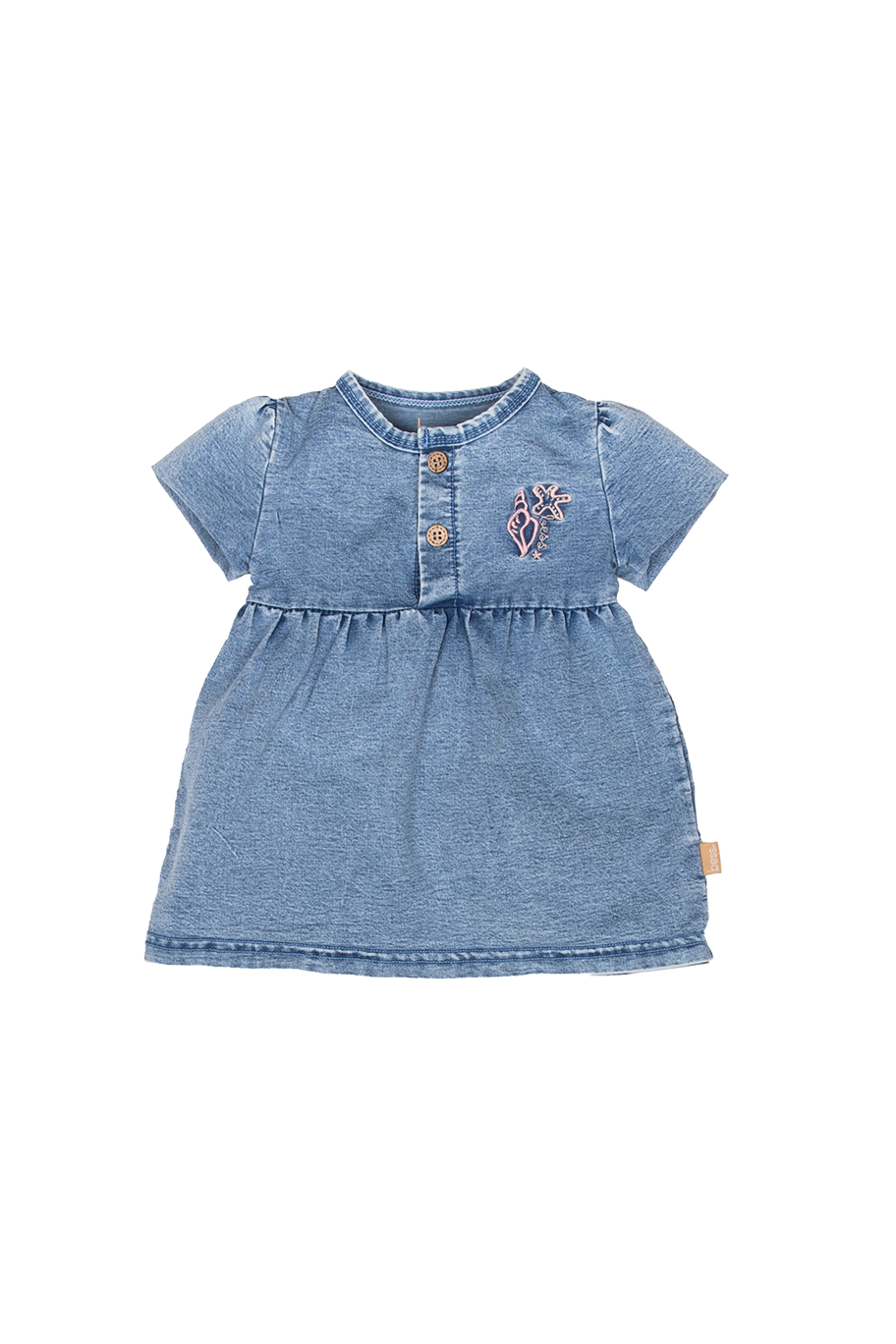 Denim Jurkje met Borduursel – Comfort meets Cute!
