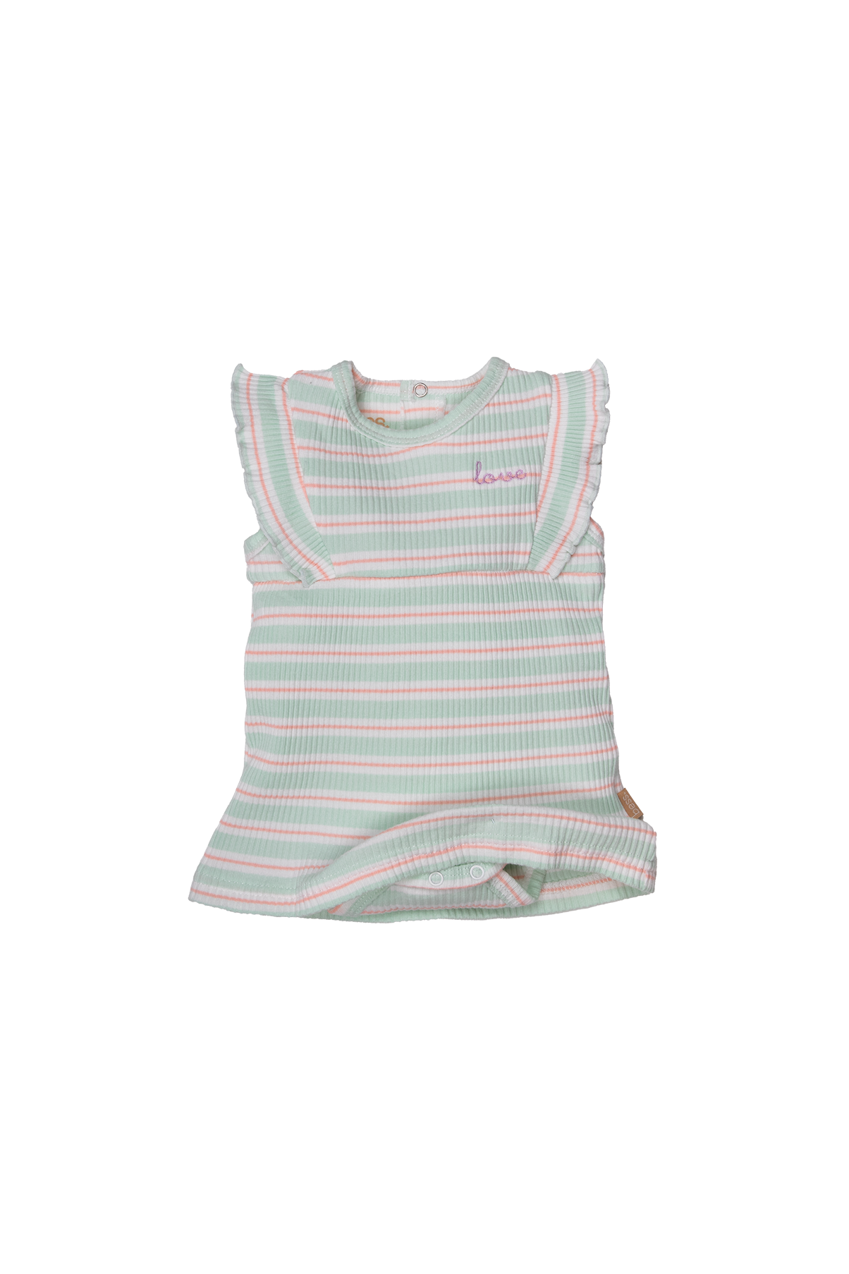 🌸 Bodydress ‘Love in Stripes’ – Zomers, Zacht & Vol Liefde 🌸