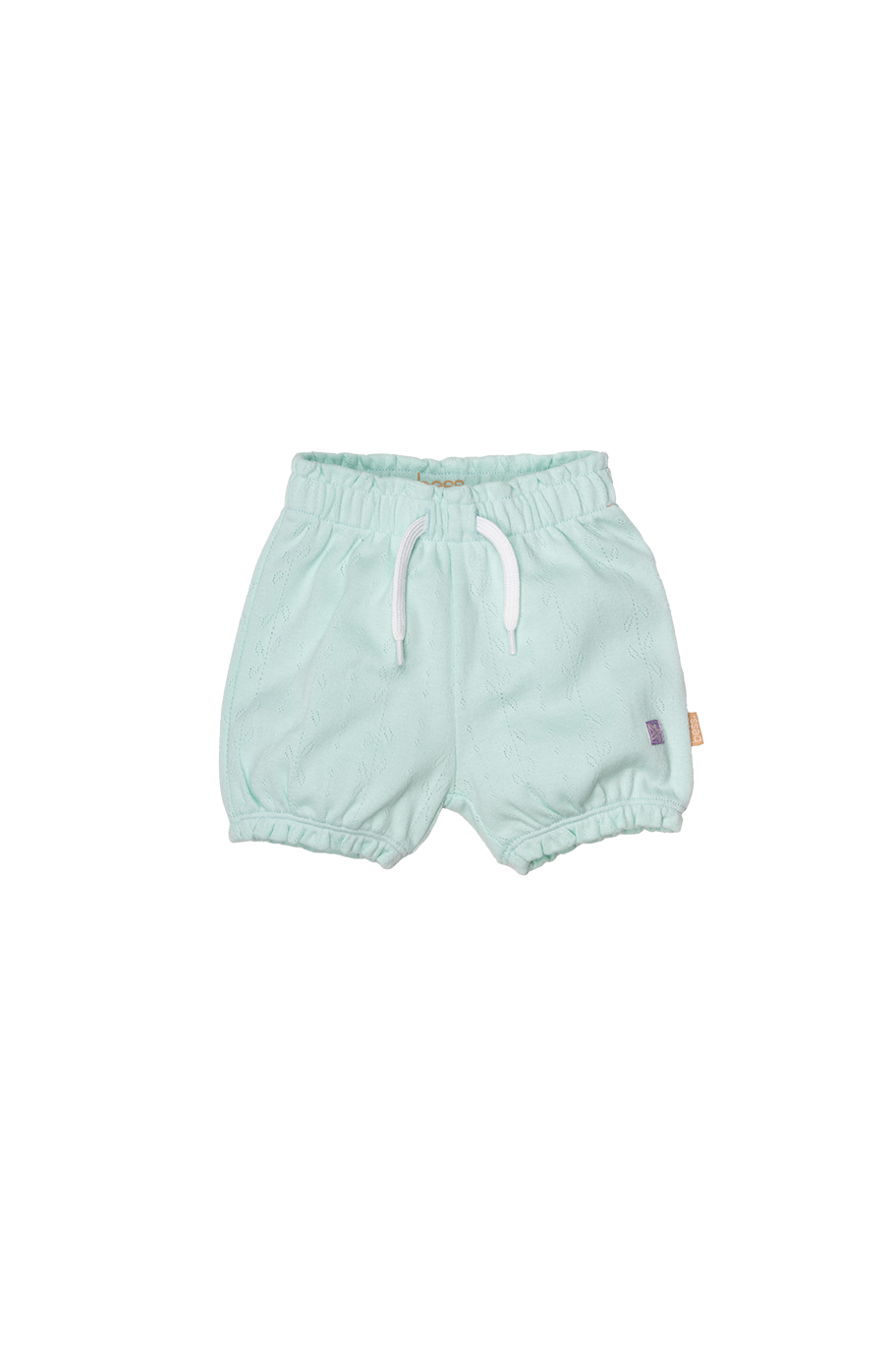 🌿 Minty Fresh – Ajour Shorts met Frivool Randje
