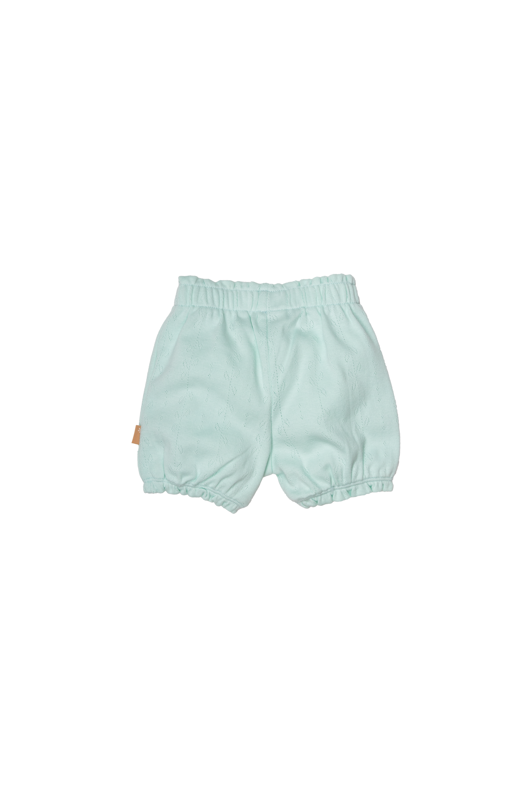 🌿 Minty Fresh – Ajour Shorts met Frivool Randje