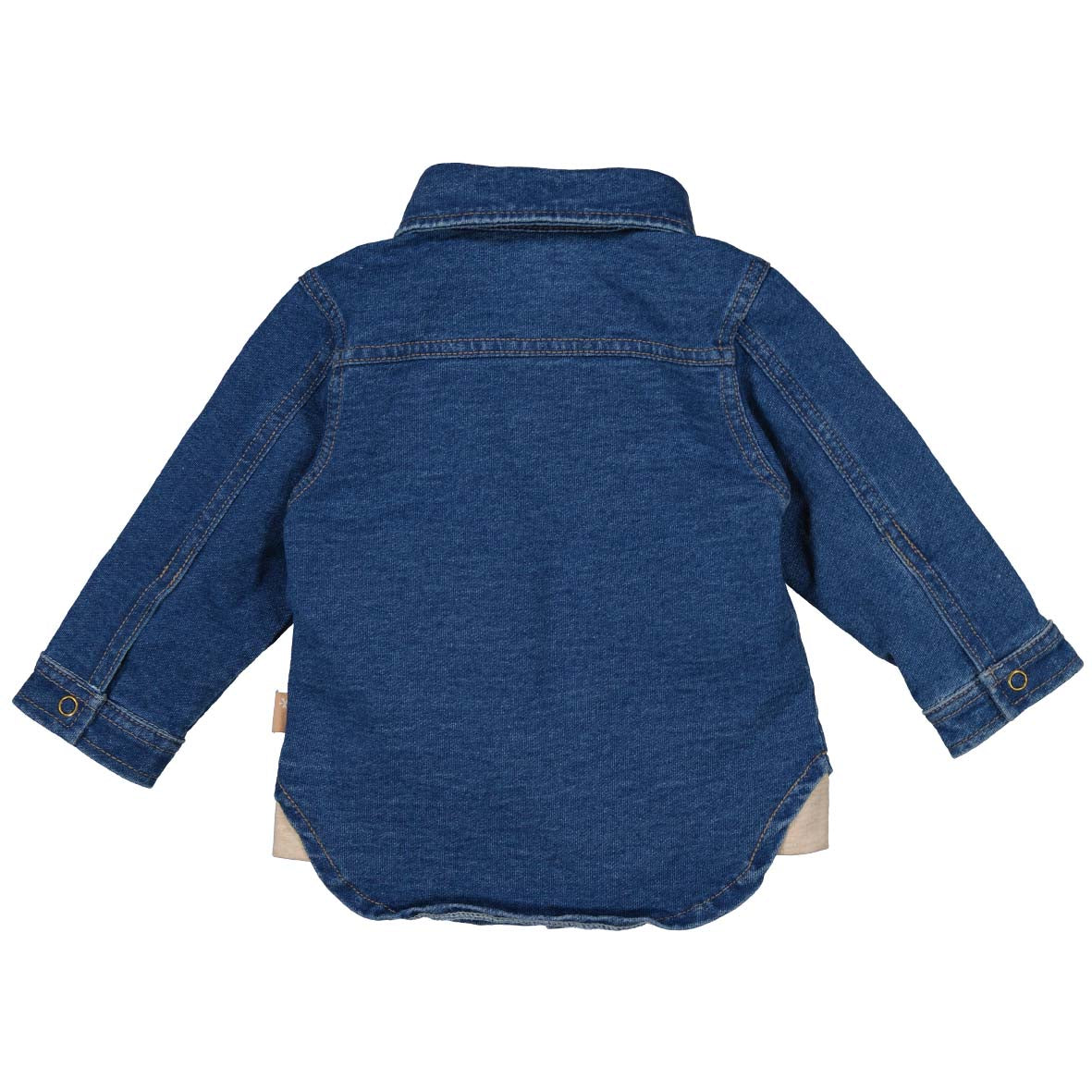 👕 BESS Denim hemd met Drukknoopjes – Stoer & Comfortabel