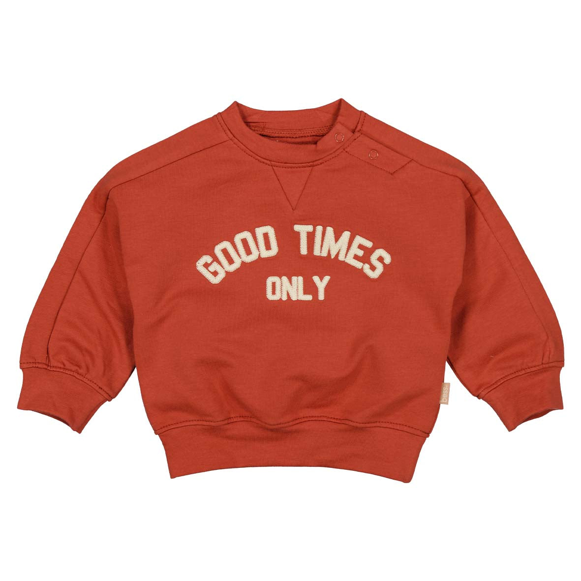 🍂 BESS Sweater – Good Times Only | Roestbruin