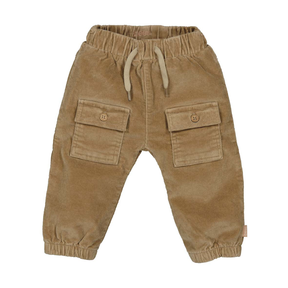 👖 BESS Corduroy Cargo Pants – Camel