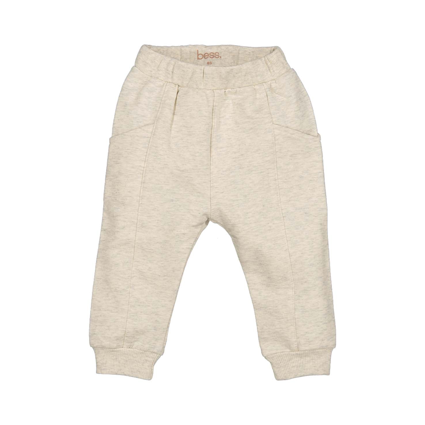 👖 BESS Joggingbroek – Basic Beige Comfort