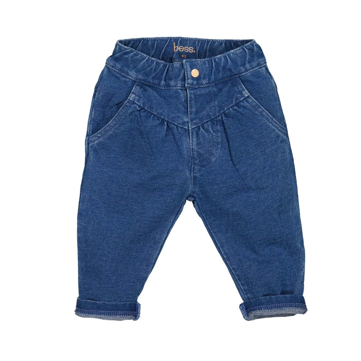 👖 Baby jeansbroek met achterzakje “cutie” – BESS