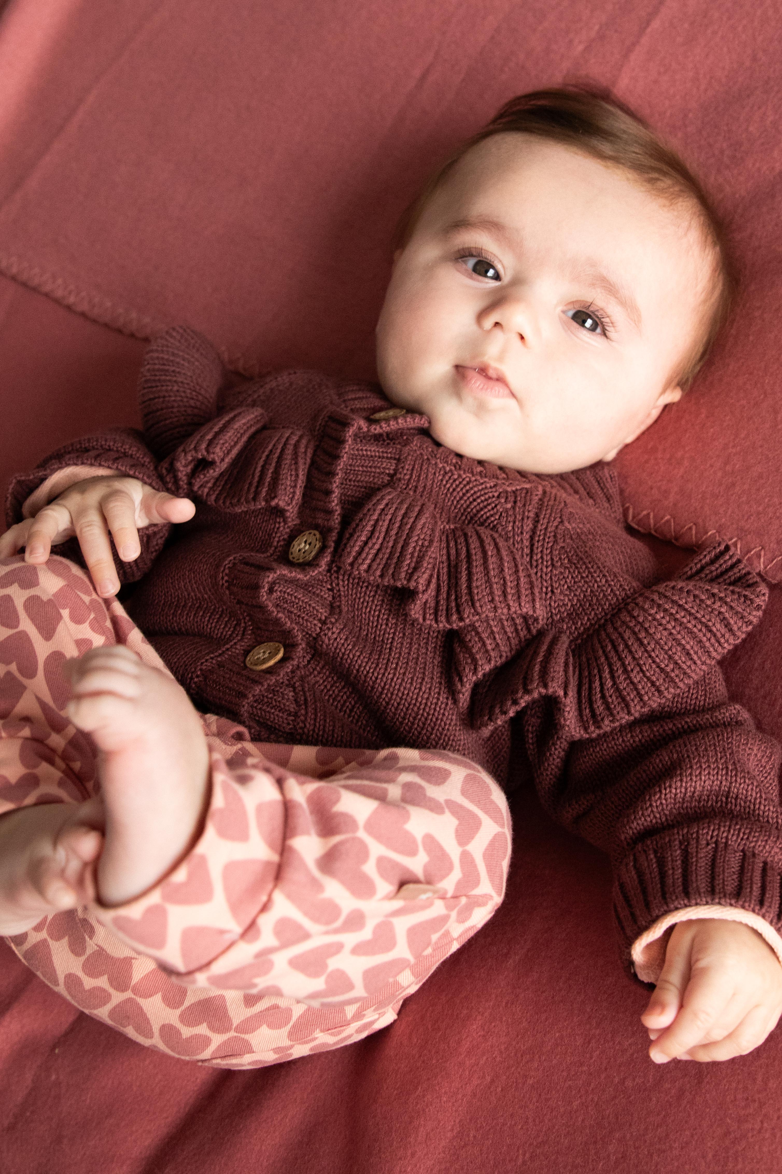 💕 Baby broek met hartjesprint – BESS