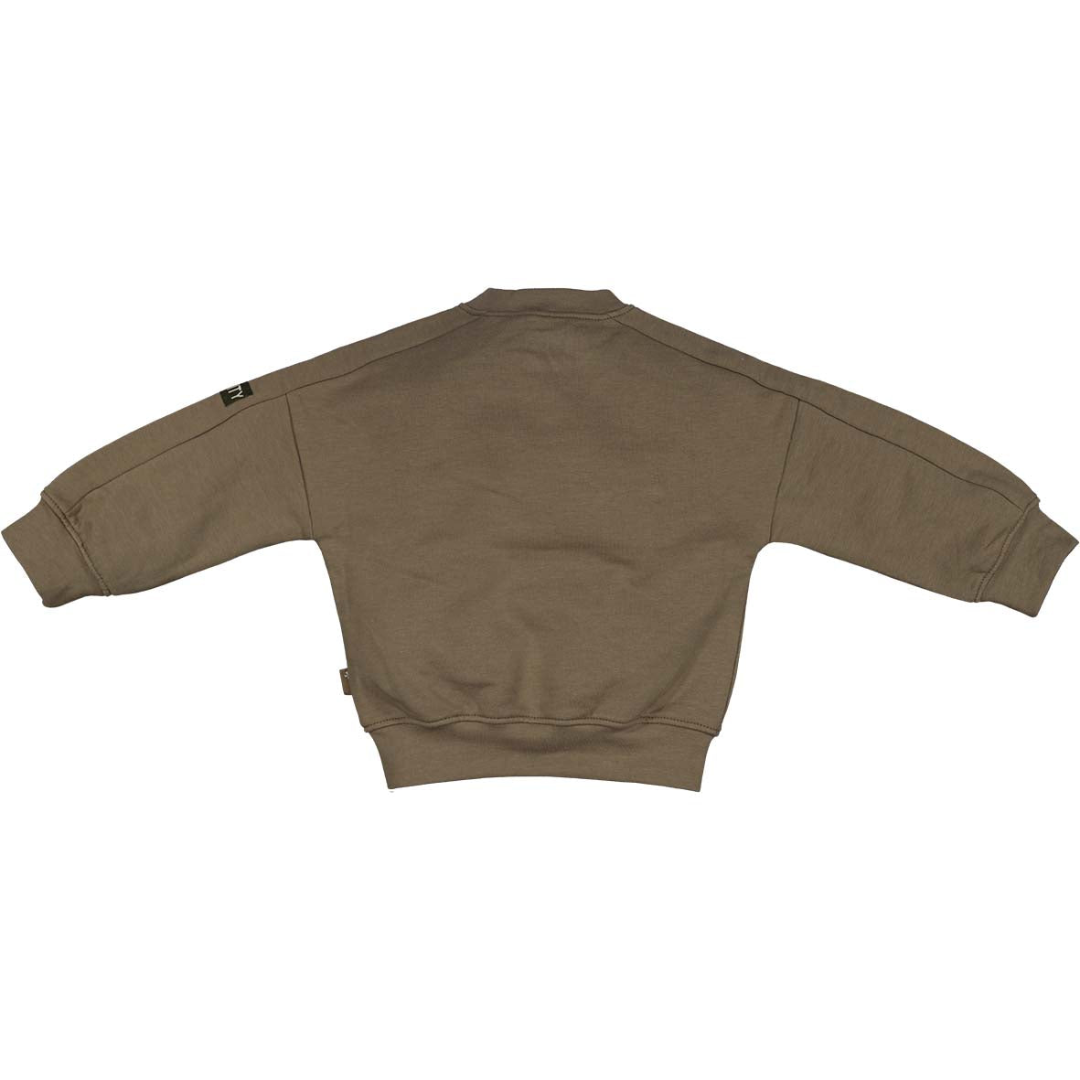 🌳 Taupe Sweatshirt met Bomenborduursel – The New Siblings 🌳