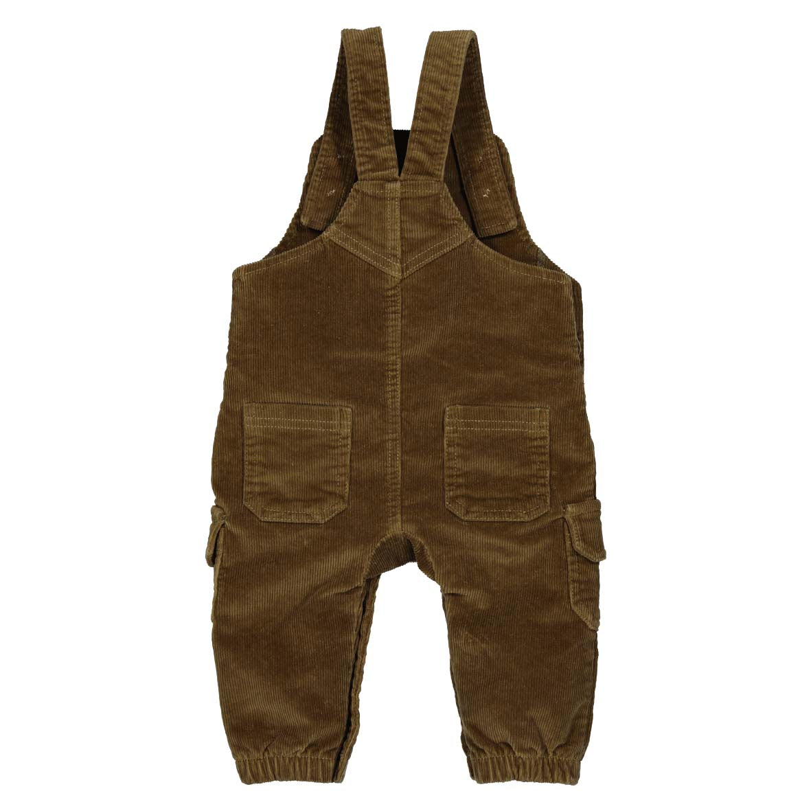 🤎 Corduroy Salopette – Warm Bruin met Cargo Zakjes 🤎