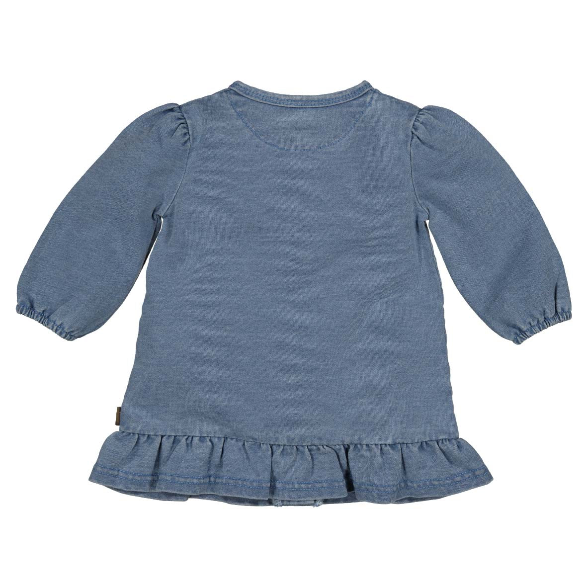 💙 Denim Jurkje met Bloemenborduursel – Bess 💙