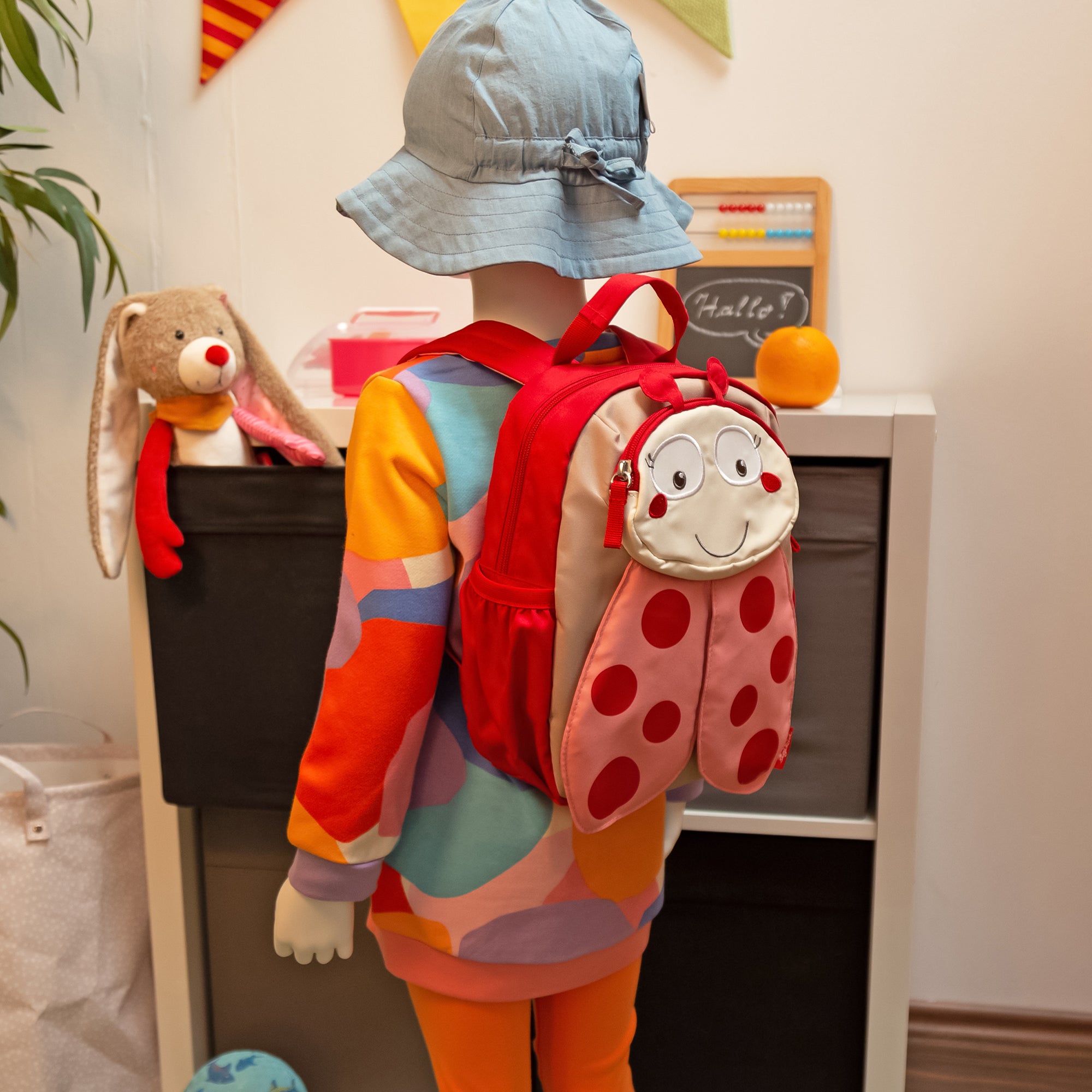 🎒 Sigikid Rugzak Lieveheersbeestje – Op pad met een vleugje geluk!