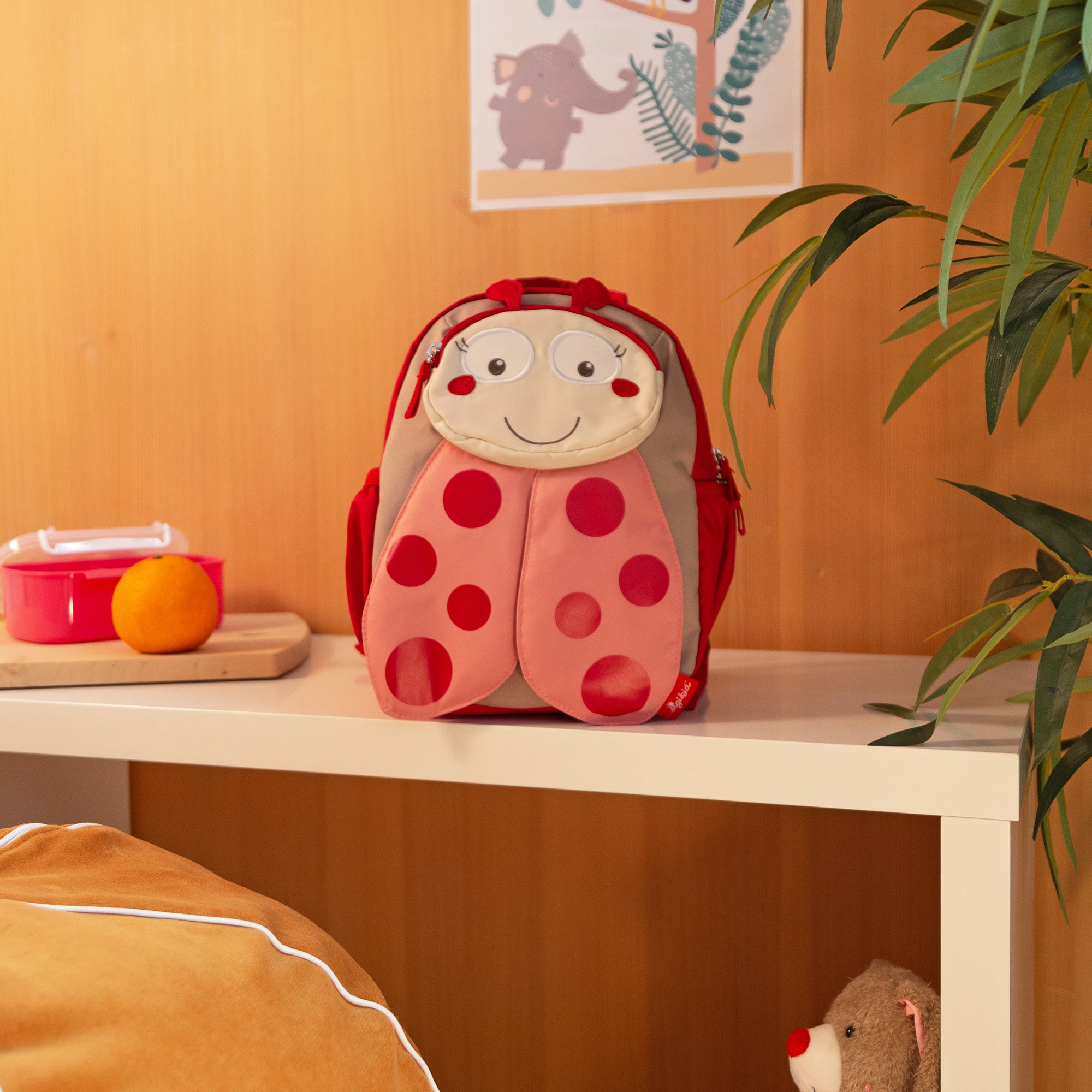 🎒 Sigikid Rugzak Lieveheersbeestje – Op pad met een vleugje geluk!