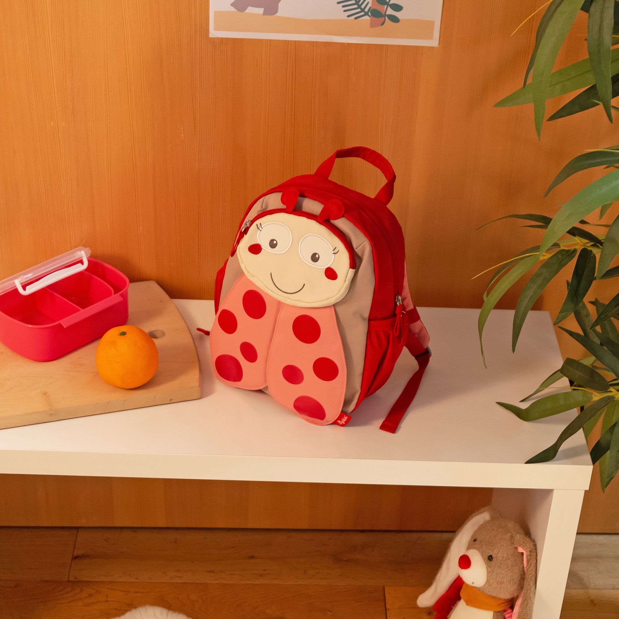 🎒 Sigikid Rugzak Lieveheersbeestje – Op pad met een vleugje geluk!