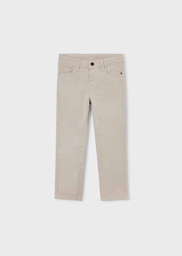 🤎 Beige Slim Fit Broek – Tijdloos & Comfortabel