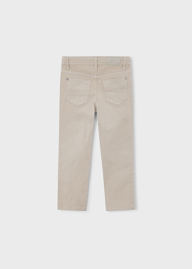 🤎 Beige Slim Fit Broek – Tijdloos & Comfortabel