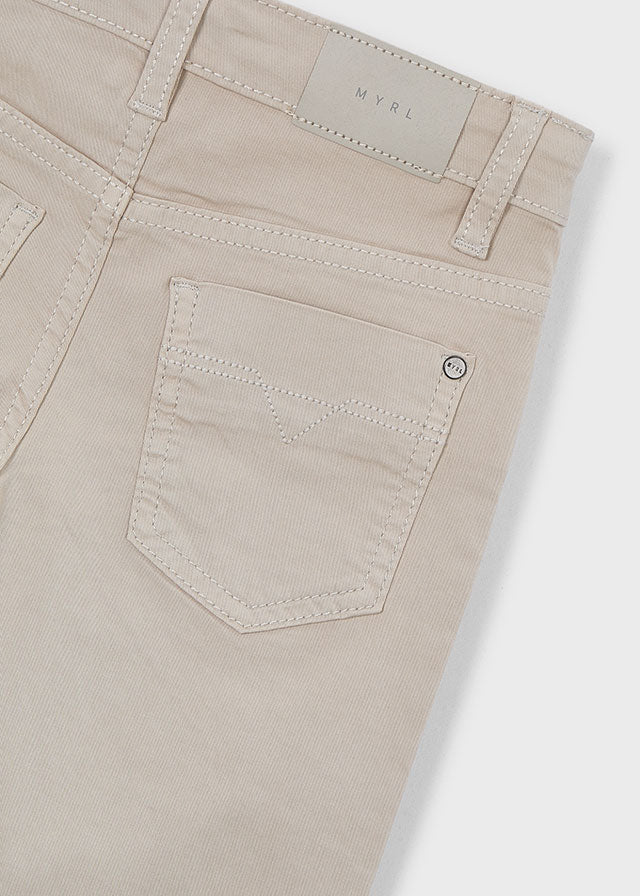 🤎 Beige Slim Fit Broek – Tijdloos & Comfortabel