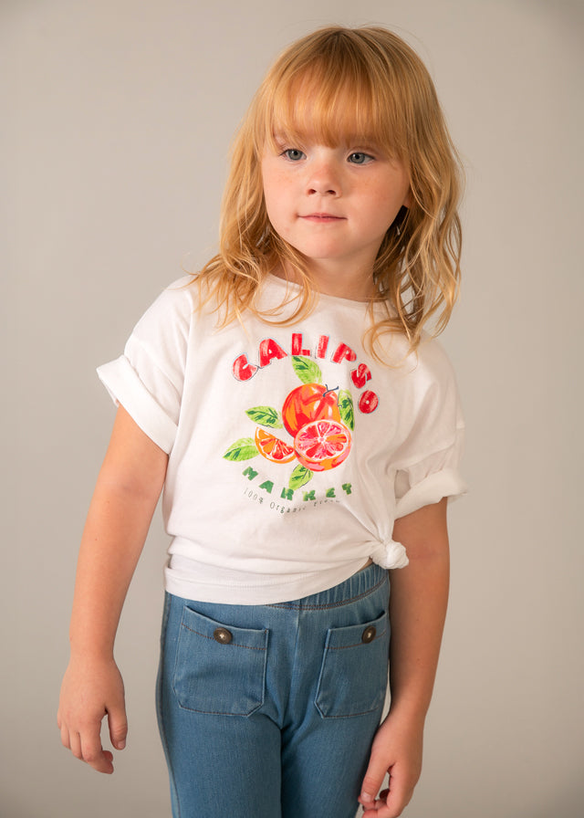 🍊 California Market T-shirt – Fresh & Fruity