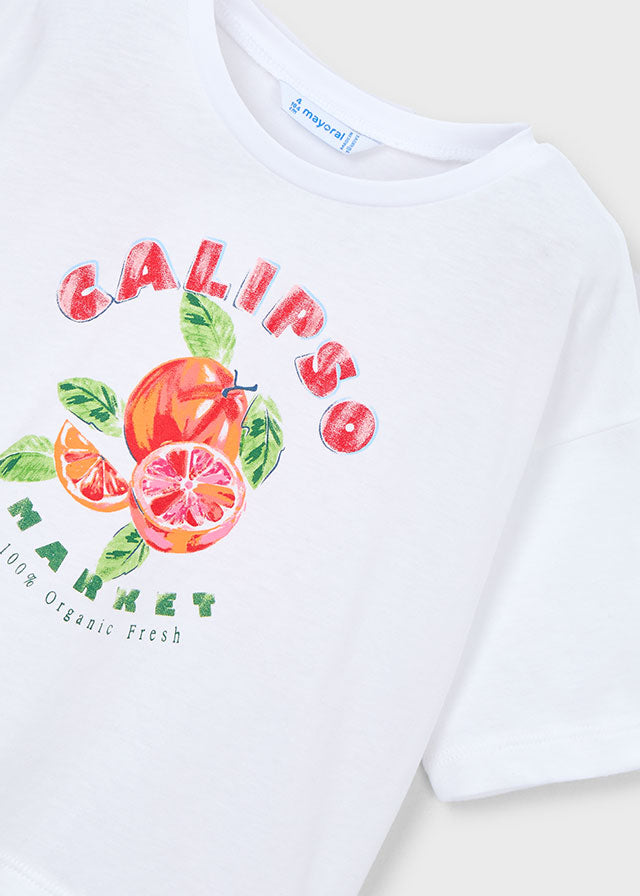 🍊 California Market T-shirt – Fresh & Fruity