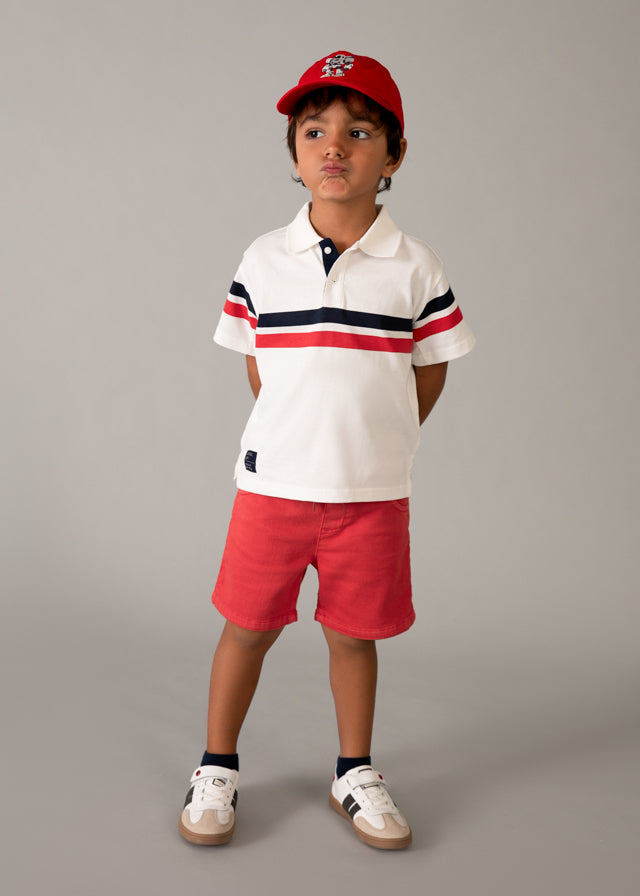 ❤️ Zomerse Basic Short – Fresh Red